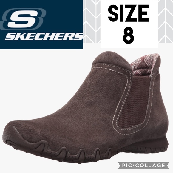 Skechers Womens Boots Bikers Londoner 